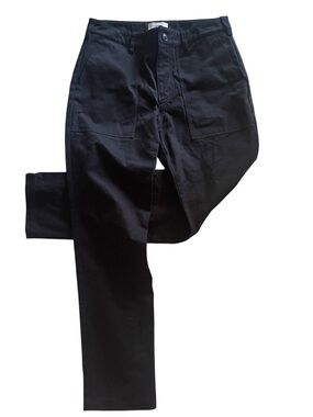NWT Both& Size 30 Black Cotton Trousers
